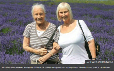 Covid: 'My absence led to her death', daughter says