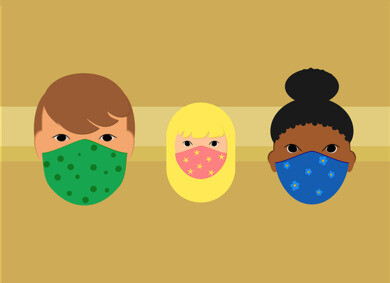 Wendy raises £2,000 by selling masks in support of Dementia awareness